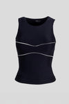Piped Tank Top