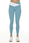 Swing Leggings Light Blue / White