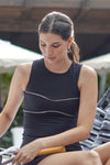 Piped Tank Top
