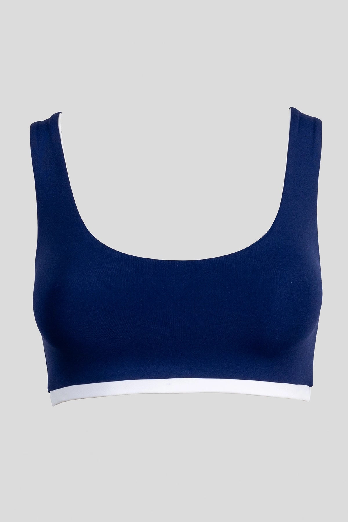 Reversible Top Navy/White